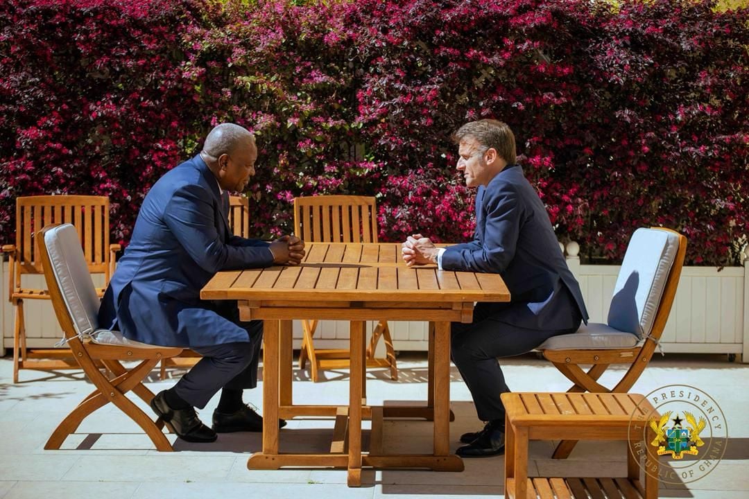 Mahama: Ghana is delighted to be selected as the first beneficiary of France’s health compact